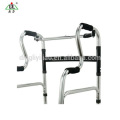 Rollador de escalera para caminantes de aluminio para adultos plegable